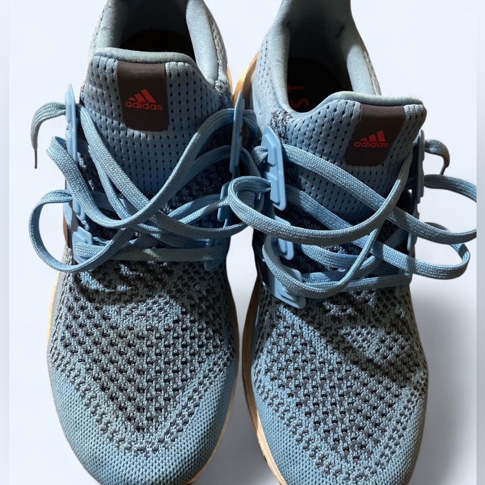 Adidas Teal and Charcoal Running Shoes